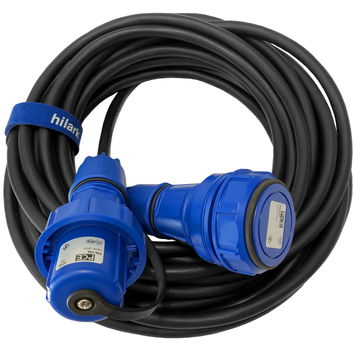 Hilark Cable Tech Unterwasser-Gummiverlängerungskabel H07RN-F 3x2,5 1m