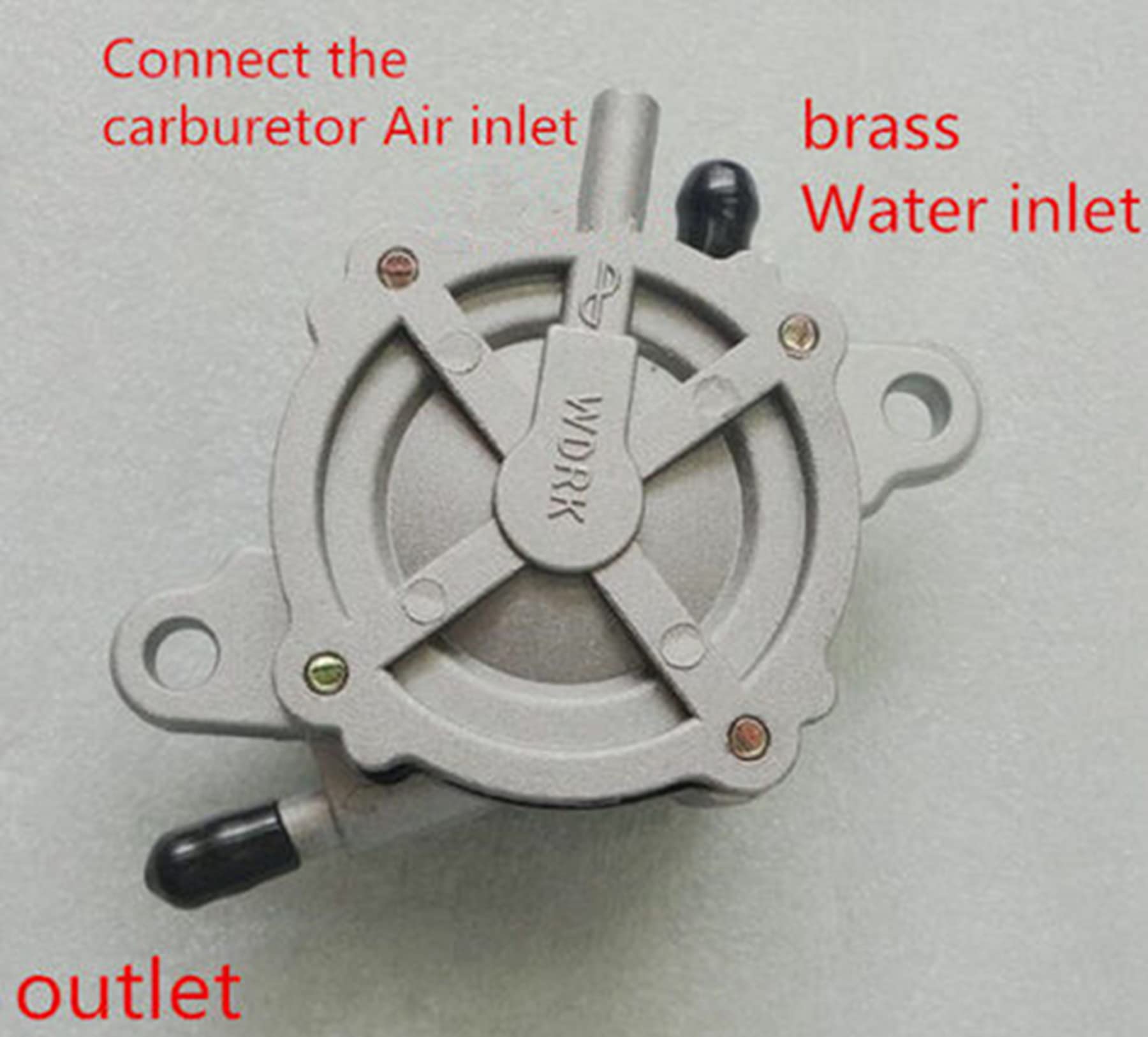 1PC Negative Pressure Water Pumps for Petrol Boats, self-Priming Pumps, Water Coolers for Petrol Boat Engines, Metal Negative Pressure Water Pumps, Rudder Outboard Hydraulic Pumps