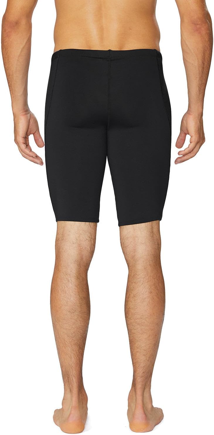 baleaf Men's Swimsuit Swim Jammers Athletic Training Swimwear Durable Team Lap Swimming Racing Competition - Image 2