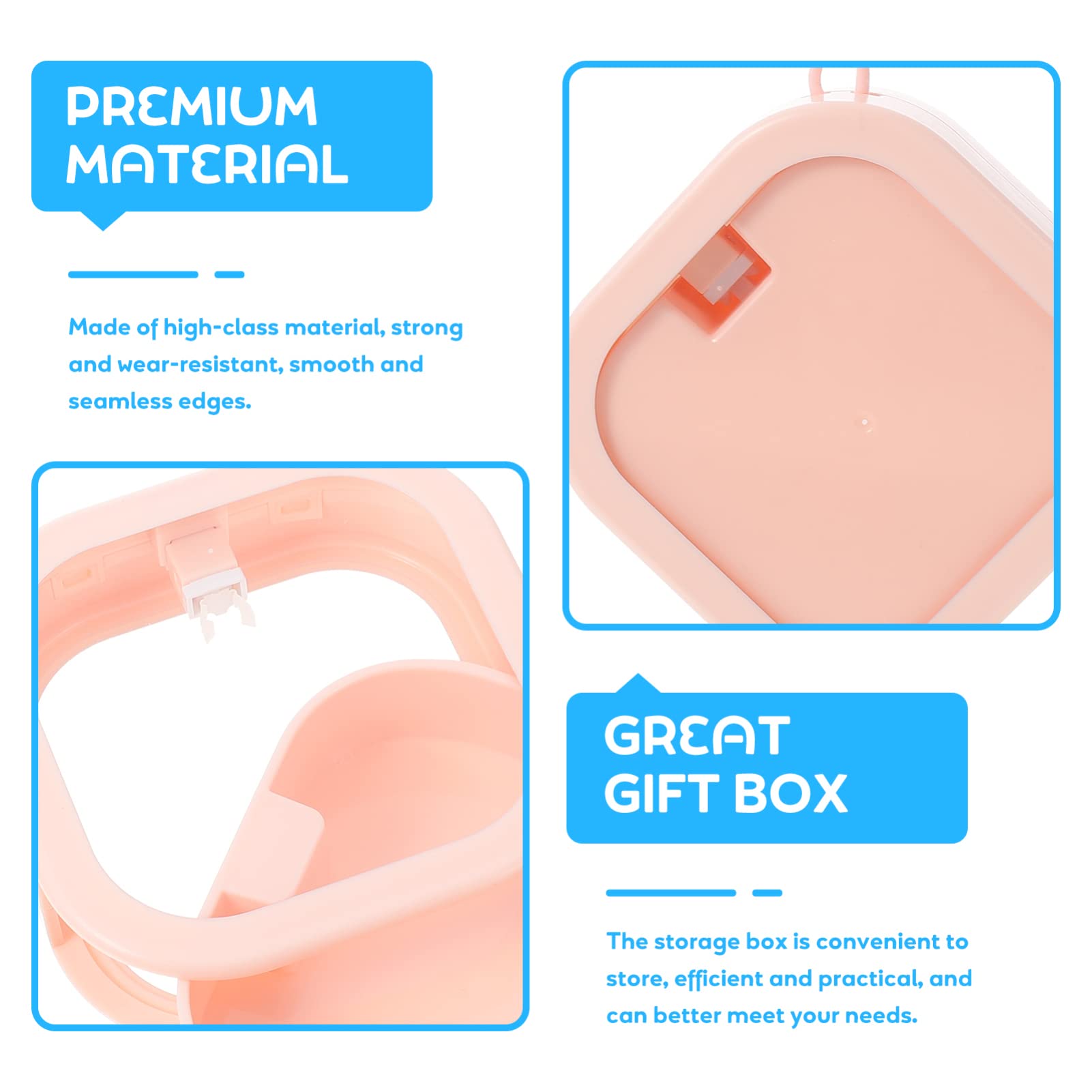Cabilock Plastic Earring Organizer Box Organizer