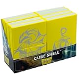 Dragon Shield Card Deck Box – Cube Shell Yellow 8 Units – Durable and Sturdy TCG, OCG Card Storage – Compatible with Pokemon Yugioh Commander and MTG Magic: The Gathering Cards