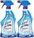 Lysol Bleach Free Hydrogen Peroxide Bathroom Cleaner Spray, Fresh, 22 oz (Pack of 2)