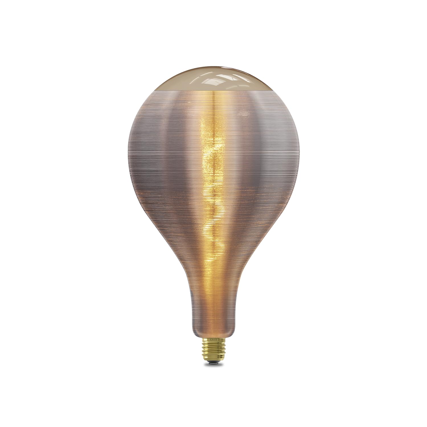 CALEX XXL LED Lampe E27, Silk, Filament, 360lm, 1800K Warmweißes Licht, 3er-Pack