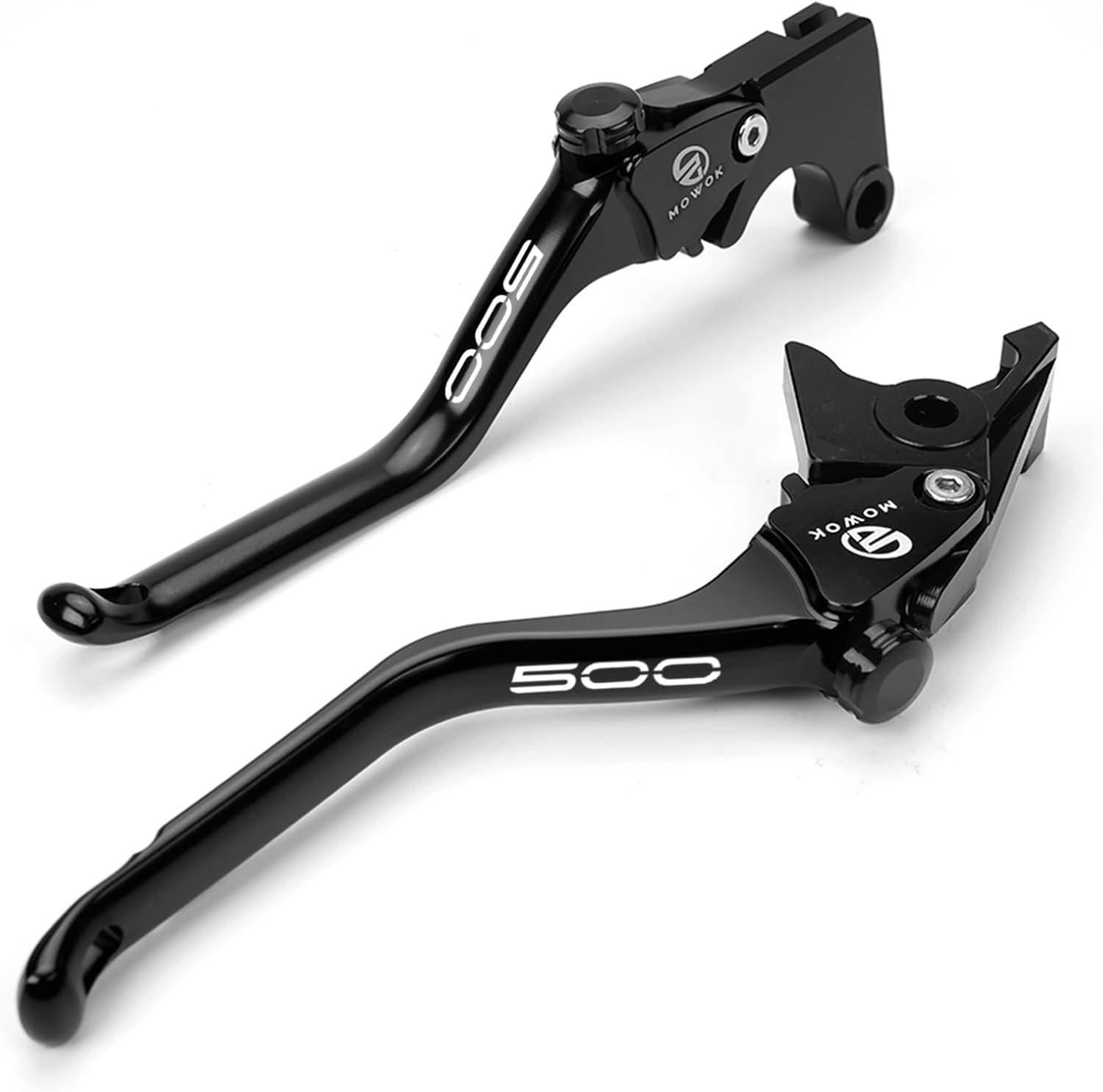 CNC Motorcycle Clutch Brake Lever Fit for Kawasaki Ninja 500 Ninja500 Ninja 500SE 2024 2025 Z500 Z500SE Handle Brake Levers Brake Clutch Levers (Black)