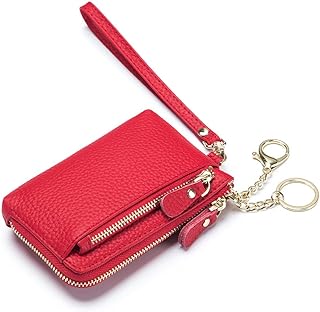 Llavero de cuero genuino para mujer y ella