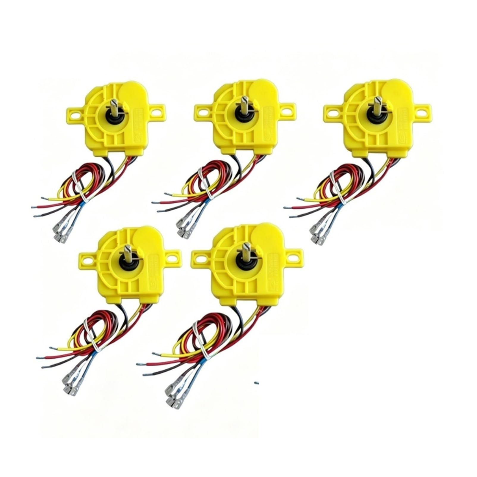 Universeller Waschmaschinen-Timer-Schalter, DXT15SF-G 3-Draht-Mechanische Zeitschaltuhr 220 V 3,5 A Mit 6,5–7,5 Cm Installationsabstand(5pcs 6 Wire)