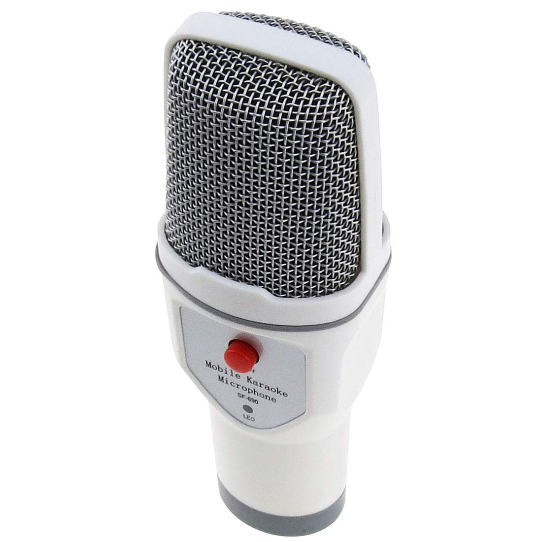SJS AYSMG SF-690 Mobile Phone Karaoke Recording Condenser Microphone, Professional Karaoke Live Chat Capacitor Microphone