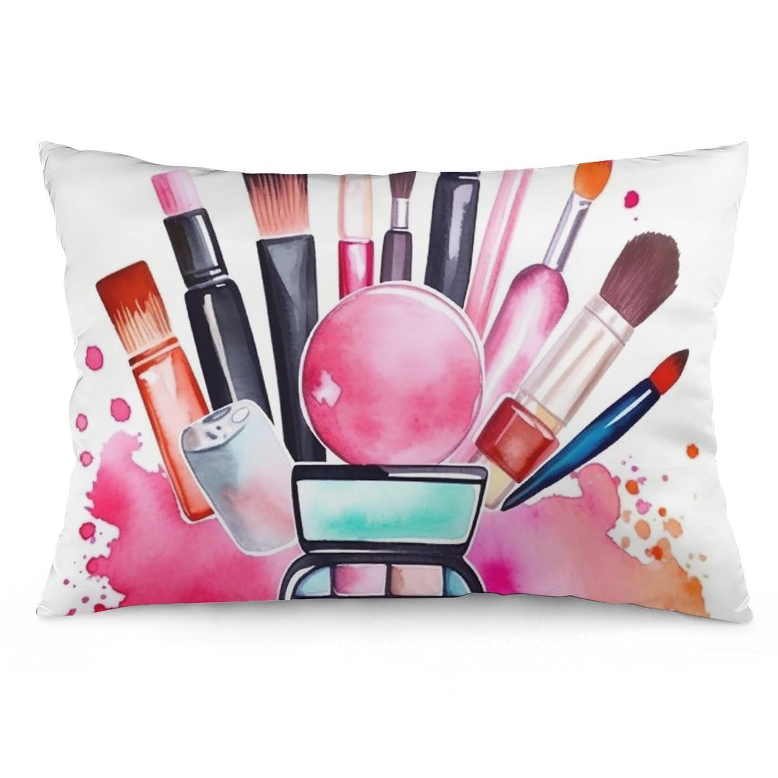 NTVOWPZO 2 Pack Decoration Throw Pillow Covers 12 "x20 Pillowcases Covers Watercolor Cosmetic Pillowcases Modern Farmhouse Home Decor Sofa Cushions Covers for Couch Bed Living Room