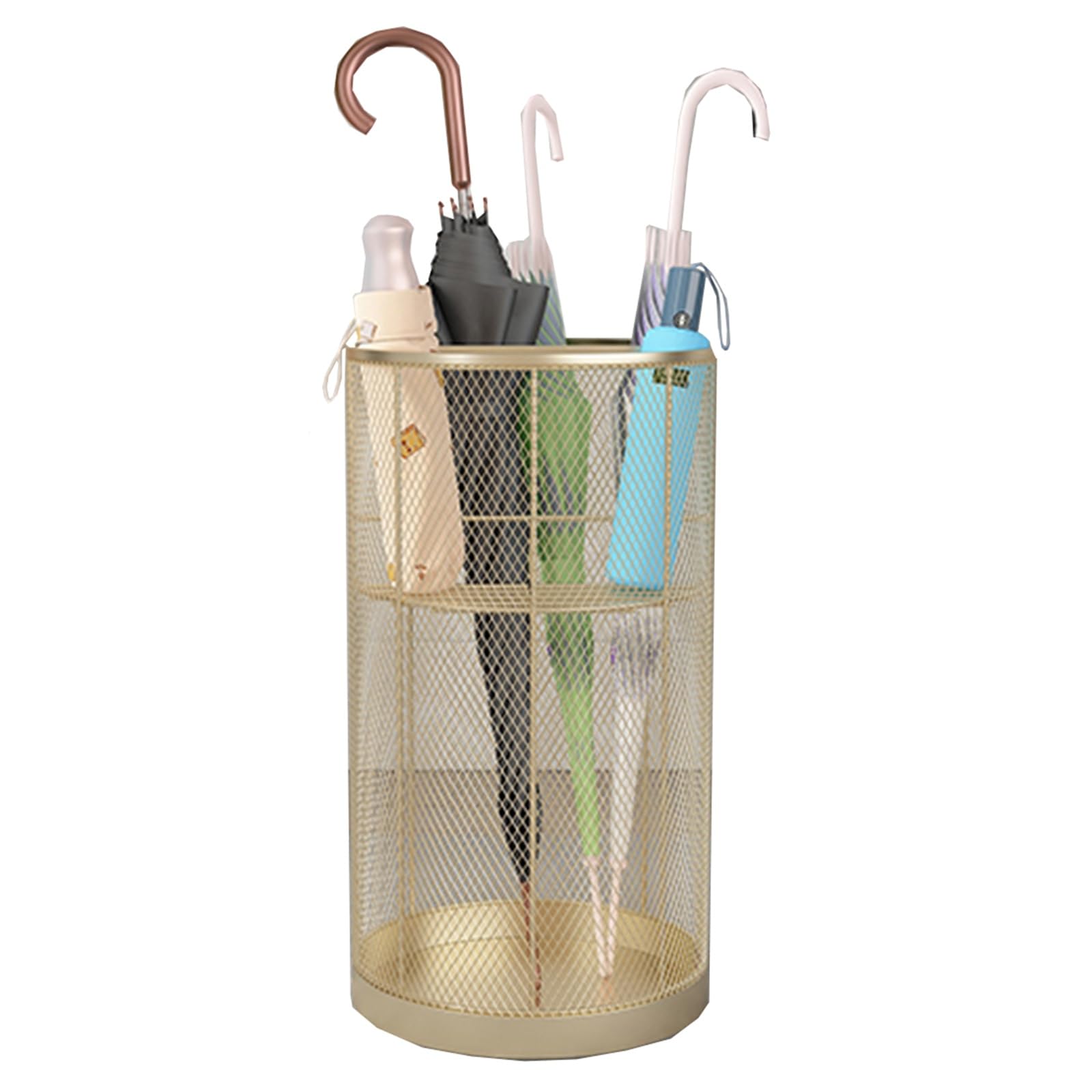 Porte-parapluies en maille pour embellir l'entrée de la maison