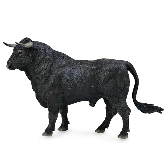 Collecta- Figura de toro de lidia español, Color zaino, L (DeQUBE TRADING S.L. 90188803), color/modelo surtido