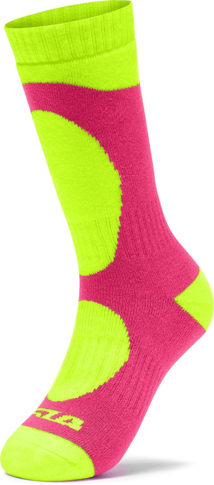 Kids Snowboard Ski Socks, Antibacterial, Odor Resistant, Sweat Absorbent, Quick Drying, Heat Retention, For Autumn, Winter, Cold Protection, Ski Socks, Compression, Outdoor, Sports, Thick Socks