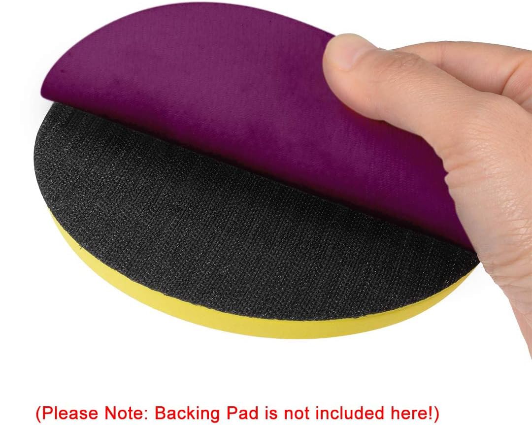 MACHSWON 3 Inch Silicon Carbide Sandpaper Wet Dry Sanding Discs Hook and Loop Sanding Disc 2000 Grit 30pcs - Image 4