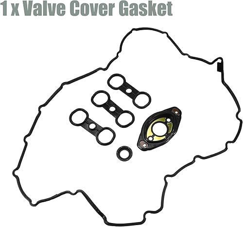 Miniatura 4 de X AUTOHAUX NO.11127582245111275522801142753729311427525335 Junta de tapa de válvula para BMW 128i 323i 328i X3 Z5 X4 1 Set