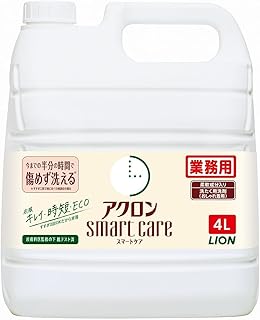 【業務用 大容量】 アクロン スマートケア 4L おしゃれ着洗剤 おしゃれぎ 洗剤 洗濯洗剤 詰め替え 液体 衣類用洗剤 柔軟成分入り すすぎ0回