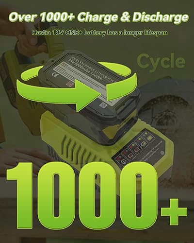 Miniatura 4 de Reemplazo de batería de iones de litio de 18 V 8000 mAh para batería Ryobi de 18 V 8.0 Ah compatible con batería Ryobi, herramientas y cargadores de