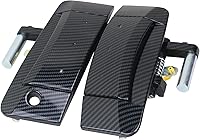 APPERFiT Carbon Fiber Exterior Door Handles for Nissan 350Z 2003-2009 - Driver & Passenger Side OEM Replacement