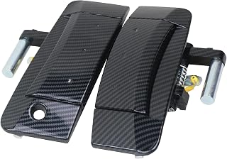 APPERFiT Carbon Fiber Exterior Door Handles for Nissan 350Z 2003-2009 - Driver & Passenger Side OEM Replacement