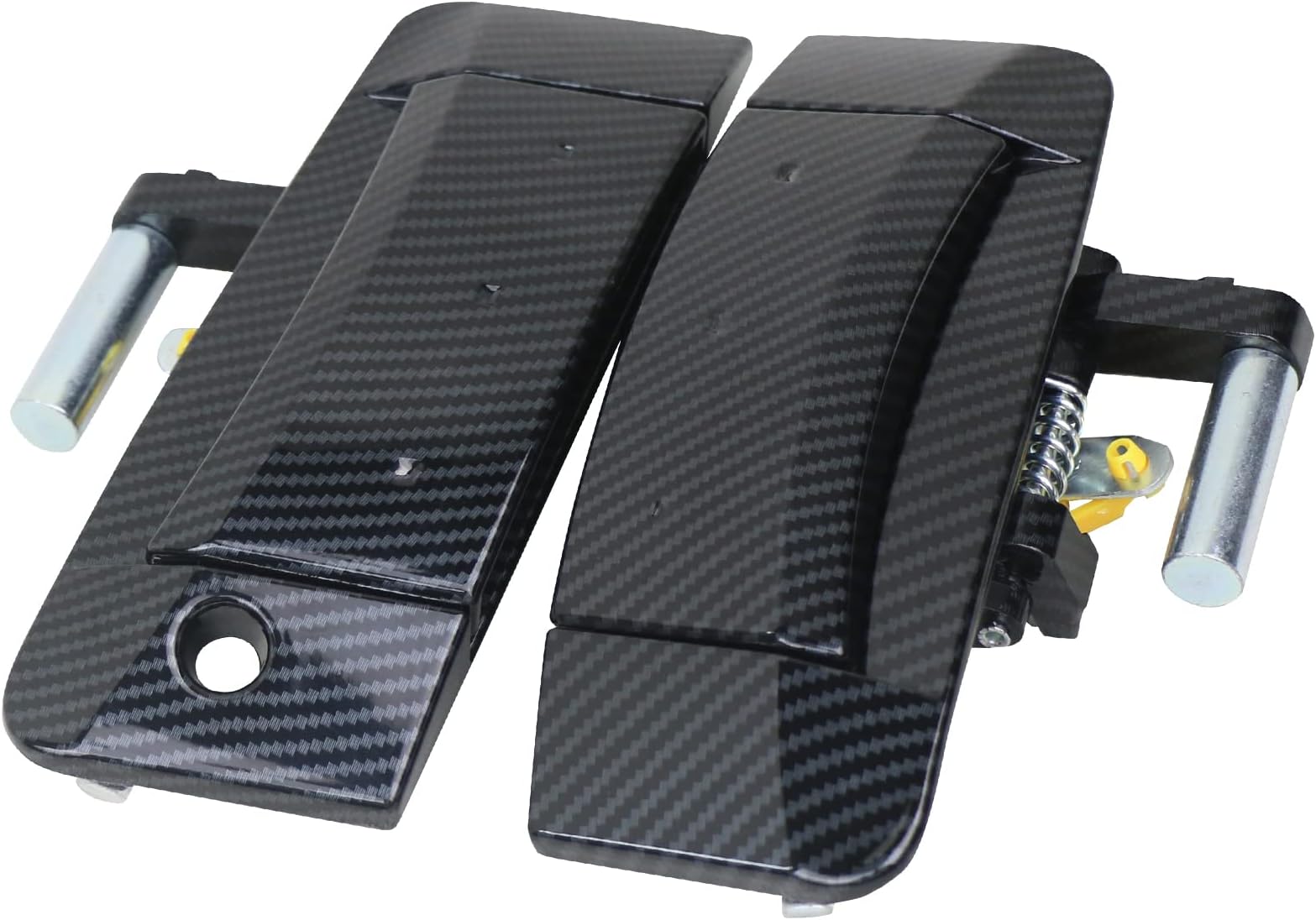 350Z Exterior Door Handle Carbon Fiber Compatible with Nissan 350Z Left Driver Side & Right Passenger Side Door Panel 2003-2009 Replaces 80607-CD41E 80606-CD01E