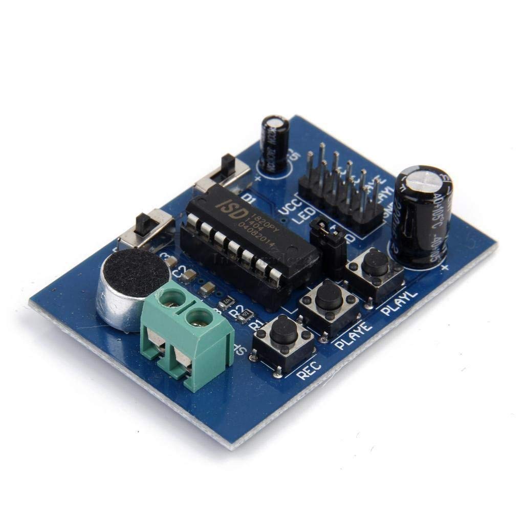 UIOTEC ISD1820 Voice Board Sound Recorder for Arduino