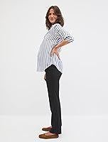 Vista 5 de Motherhood Maternity Pantalón bielástico de corte secreto para mujer