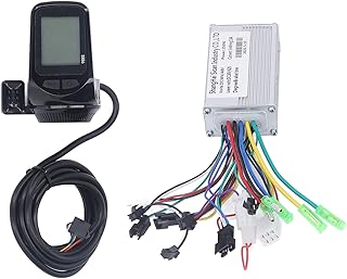 Bediffer Electric Bike Brushless Controller Kit, Good Heat Dissipation S886 LCD Panel Bike Motor Controller Panel Kit DC 36V 48V for 350W Motor