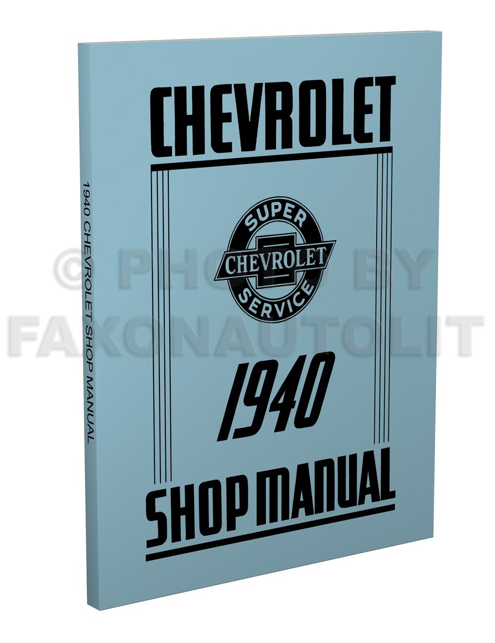 1940 Chevrolet Repair Shop Manual Reprint Chevy Truck Car Pickup