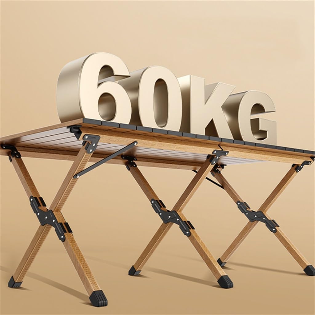 Outdoor Folding Table Cast Iron Chicken Rolls Table Portable Picnic Table