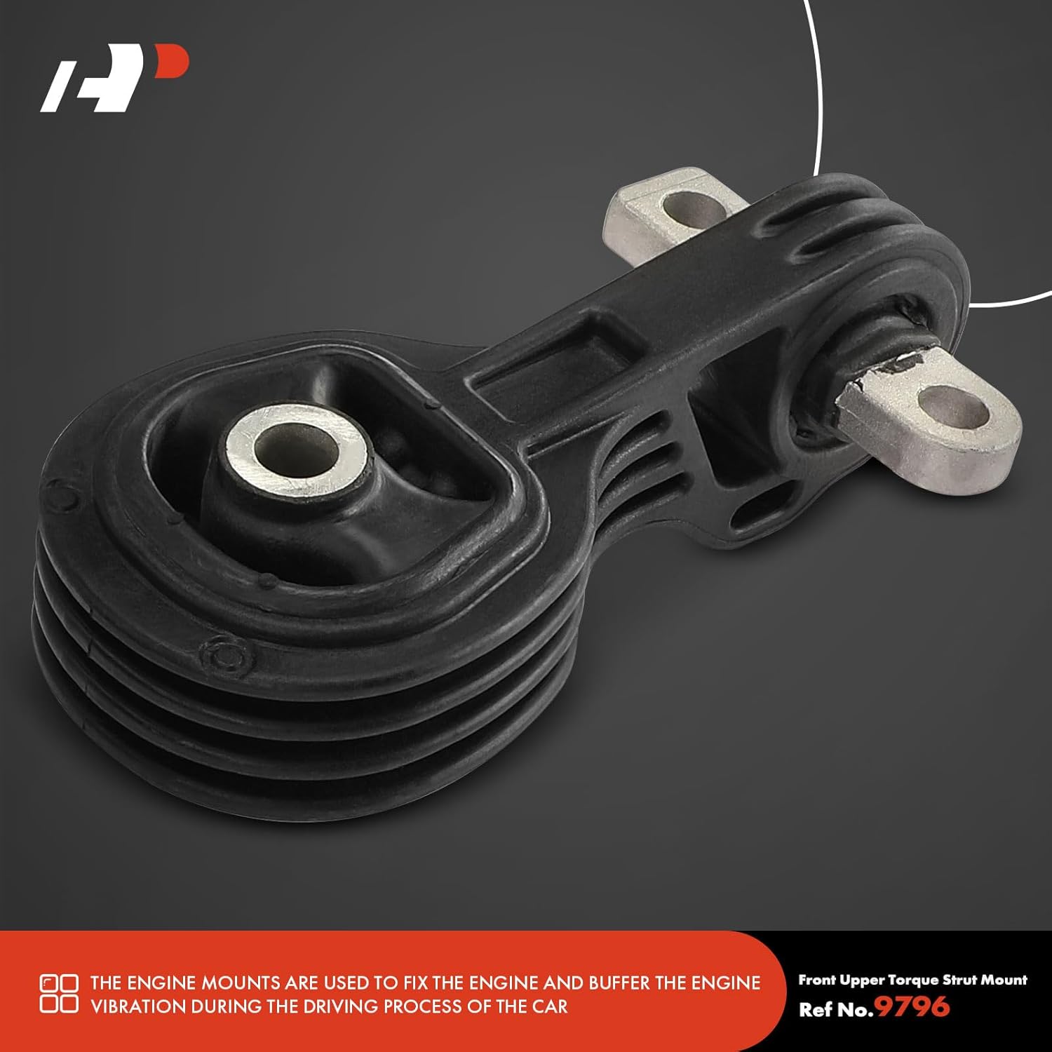 A-Premium Engine Motor Mount and Transmission Mount and Torque Strut Mount Kit Compatible with Honda CR-V CRV 2012 2013 2014 2.4L, Automatic Transmission, 4-PC Set, Replace# 50850T0AA81