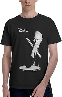 T Shirt Summer Graphic Tee Mens Round Neckline Short Sleeve Tops