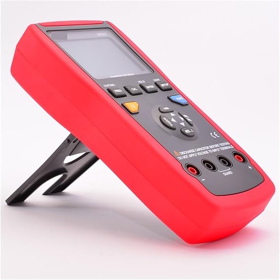 LCR Meter, LCR Meter; High Precision 10KHz/100KHz Digital Bridge Meter/Inductor Capacitor Resistance Tester,Data Save(UT611(10KHz))