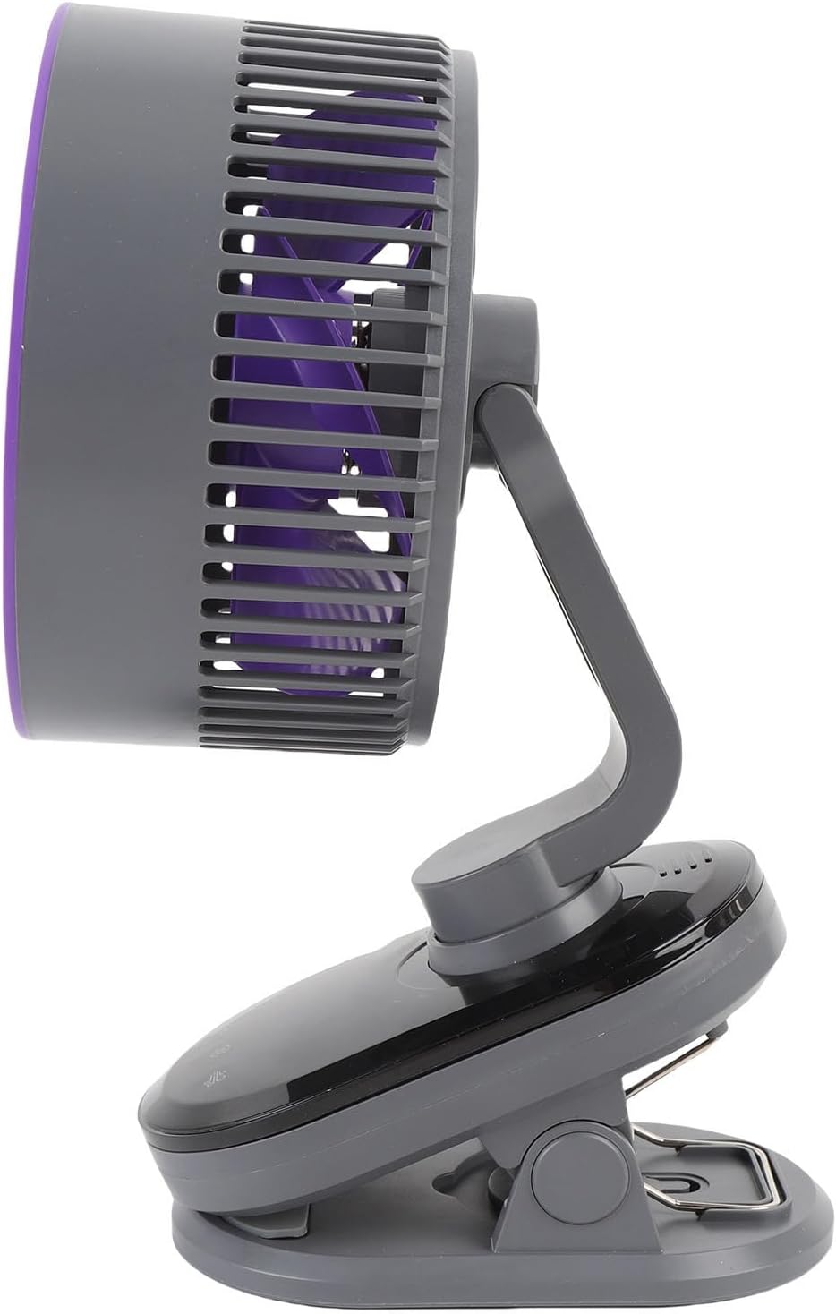Eujgoov Auto Oscillating Desk Fan 100 Speeds Low Noise with LED Display Type C Charging for Bedroom Office Living Room