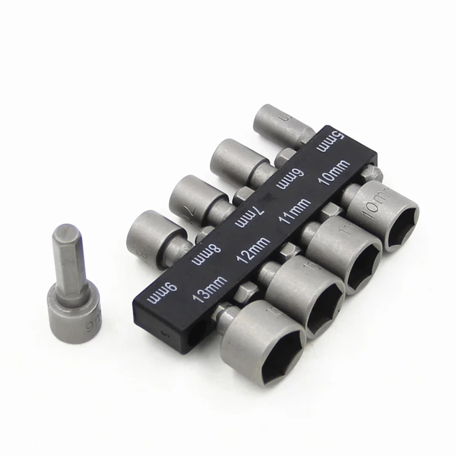 Cacciavite a bussola esagonale, punte da trapano, set di chiavi a bussola, adattatori for punte da trapano 9/14 pezzi(14 PCS)