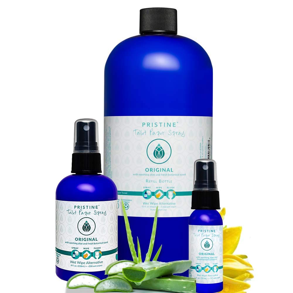 Pristine Toilet Paper Spray As Seen on Shark Tank, The Friendly