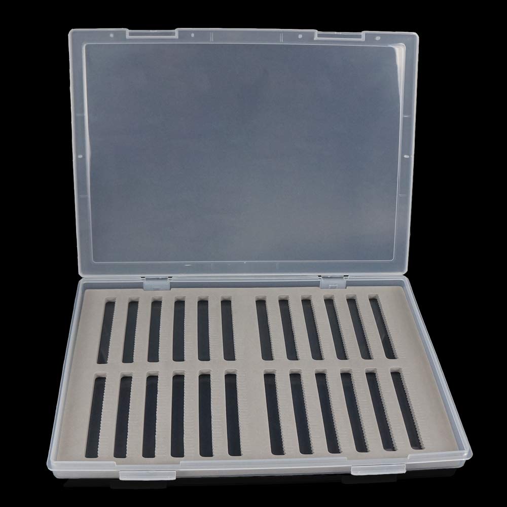 Aventik Boîte à Mouches Polycarbonate Transparente – 4 Modèles, 19x14x3 Cm, Ultra Résistante