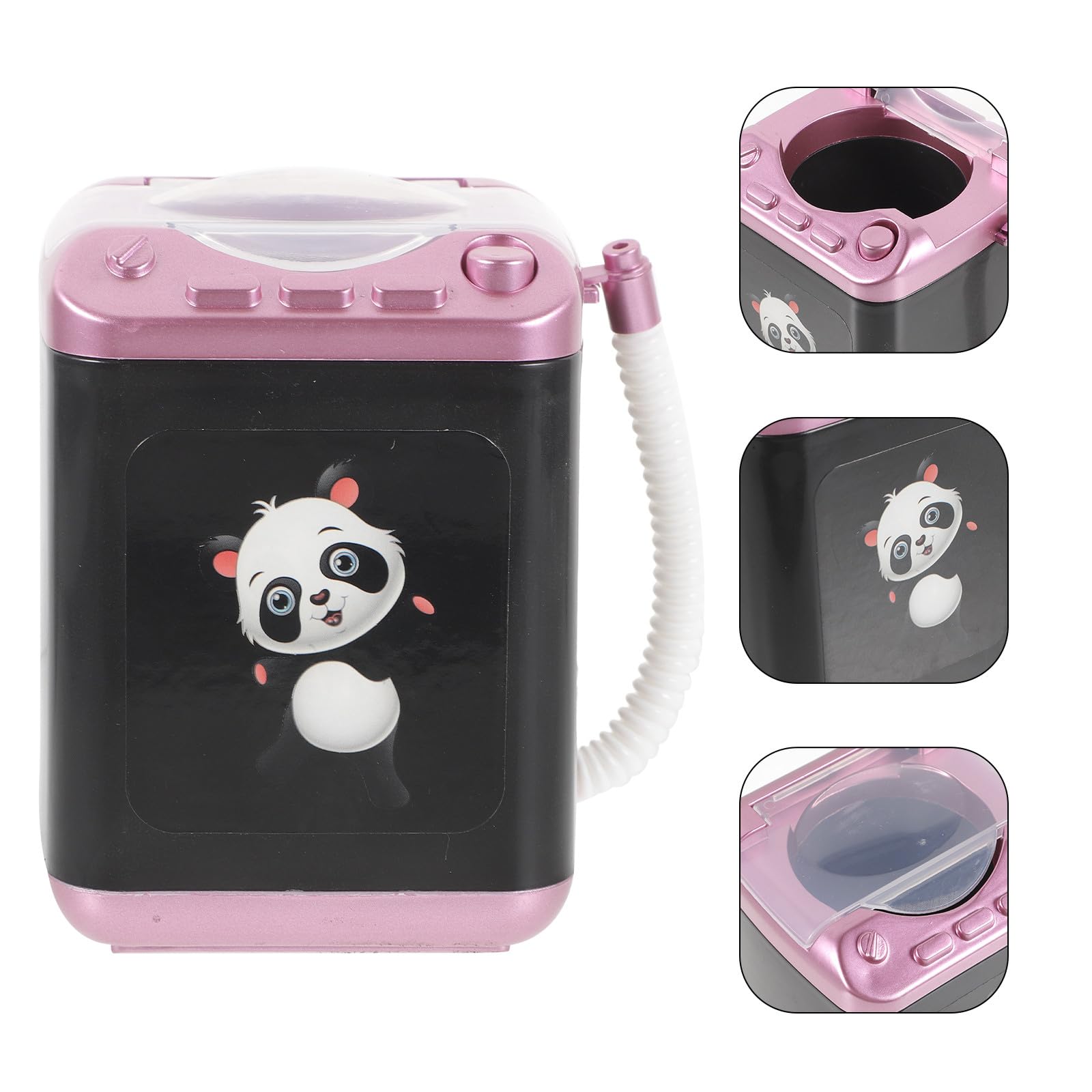 Lavatrice Spugnette Make Up Elettrica Portatile per Pulizia Profonda di Pennelli Trucco e Spugne Design Compatto e Materiale Plastico Resistente