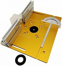 3 Pieces 5 Mm Thick Aluminum Router Table Insert Plate Covered