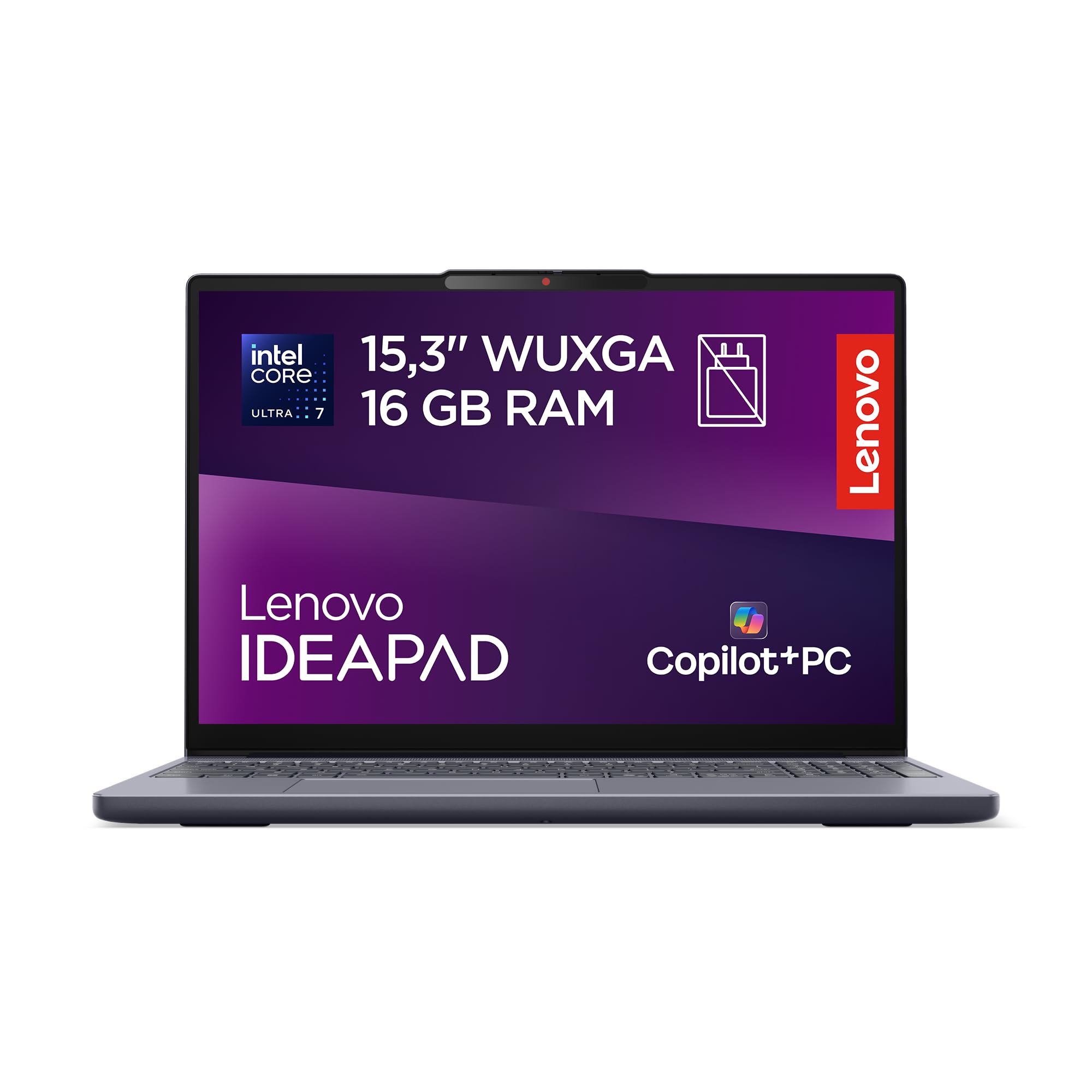 Lenovo IdeaPad Slim 3 Notebook 15" IPS, Intel Core Ultra 7 355, RAM 16GB, 512GB SSD, Windows 11 Home, WiFi 6, Laptop per Casa, Ufficio, Studio, Multitasking, Uso Quotidiano - Caricatore non incluso