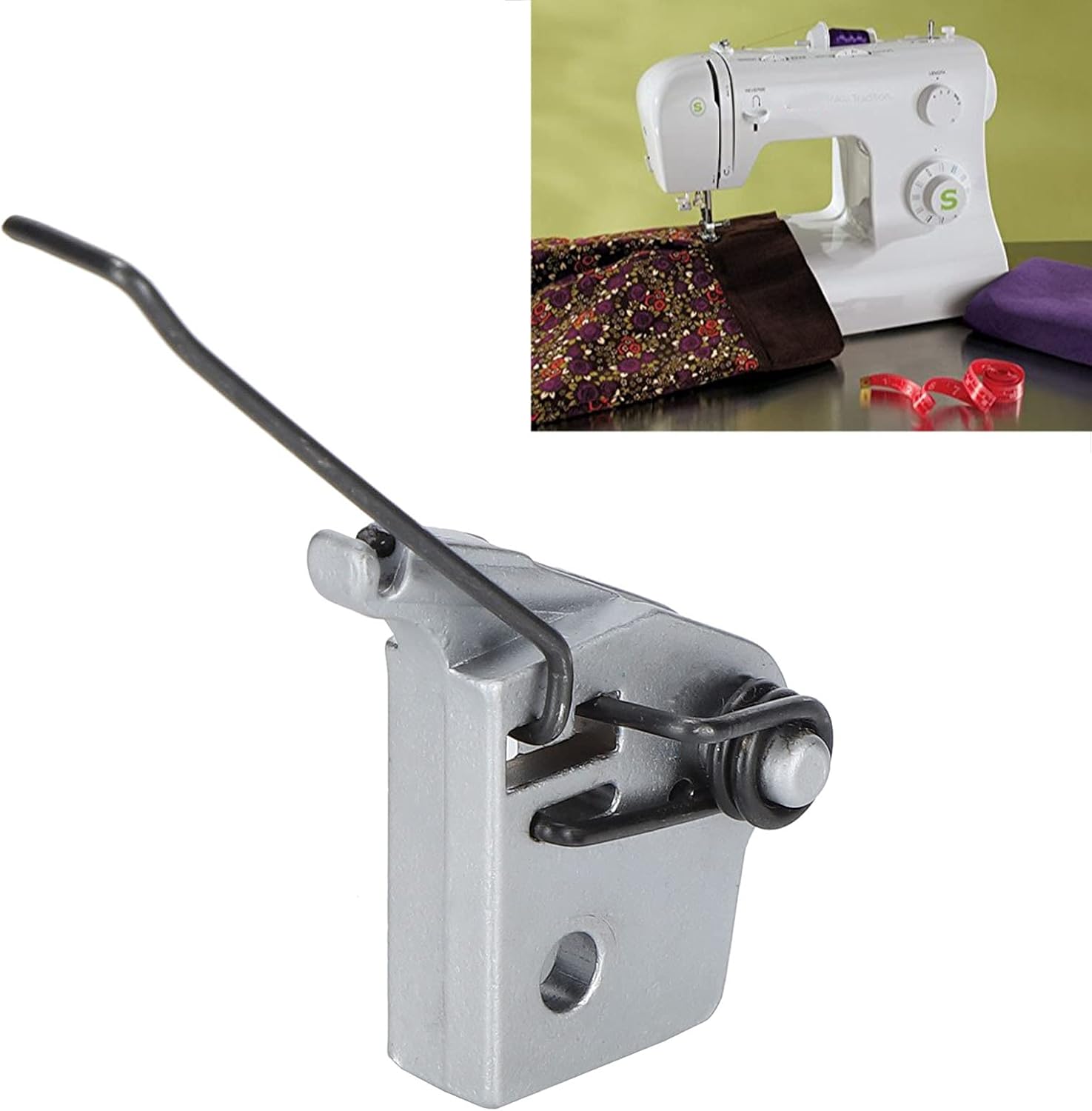 Ladieshow Sewing Machine Presser Foot,Zipper Presser Feet Straight