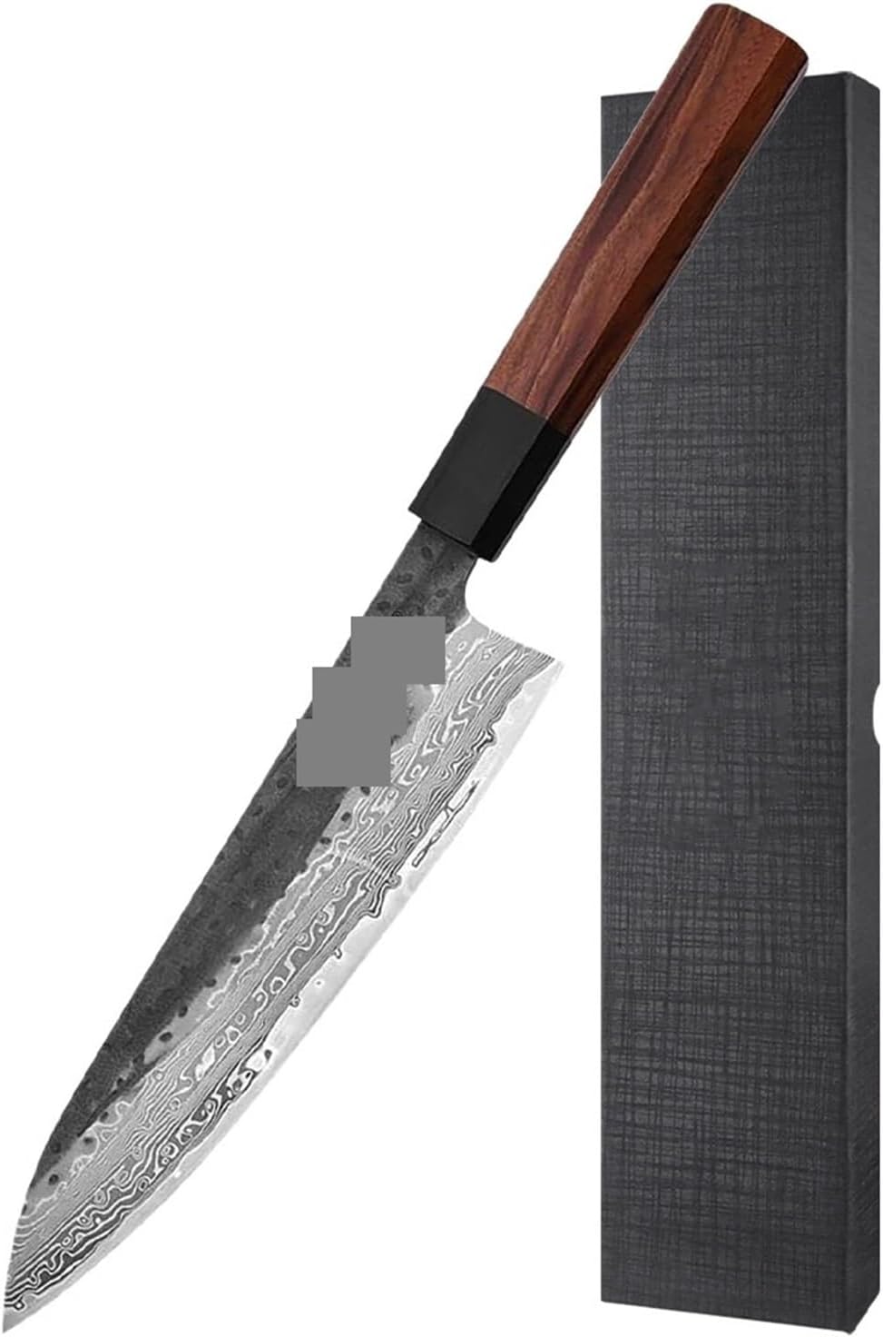 Fit for Steel Chef Knife - Kitchen Slicing & Boning Knife with Wooden Handle and Gift Box