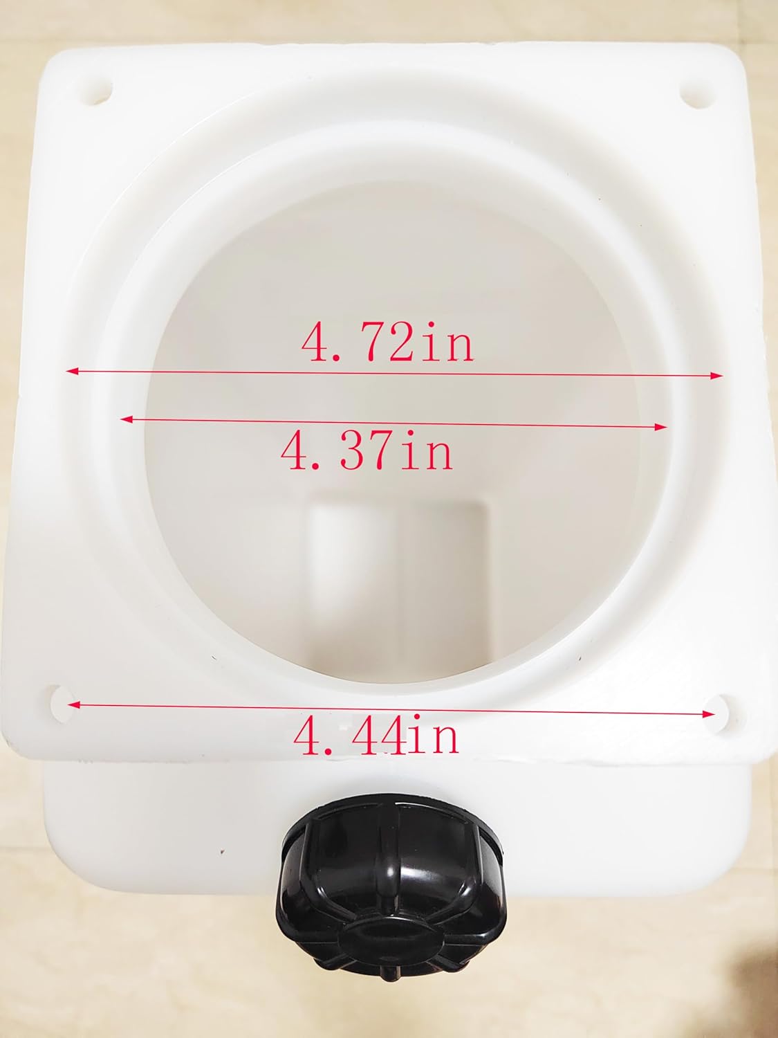 22.04in Oil Drum Car Lift Plastic Hydraulic Storage Oil Pot Universal Lift Thickened
