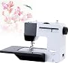 Portable Embroidery Machine, Multifunctional Industrial Sewing Machine, with 38 Built-in Stitches and Night Light, Support Dual Needle Mode, One-Click Reverse Stitching, for Beginners and Advanced