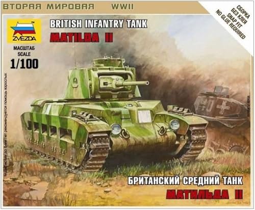 Zvezda - Z6171 - Edificio de modelos - Storm Tank - British Tank Matilda WK1