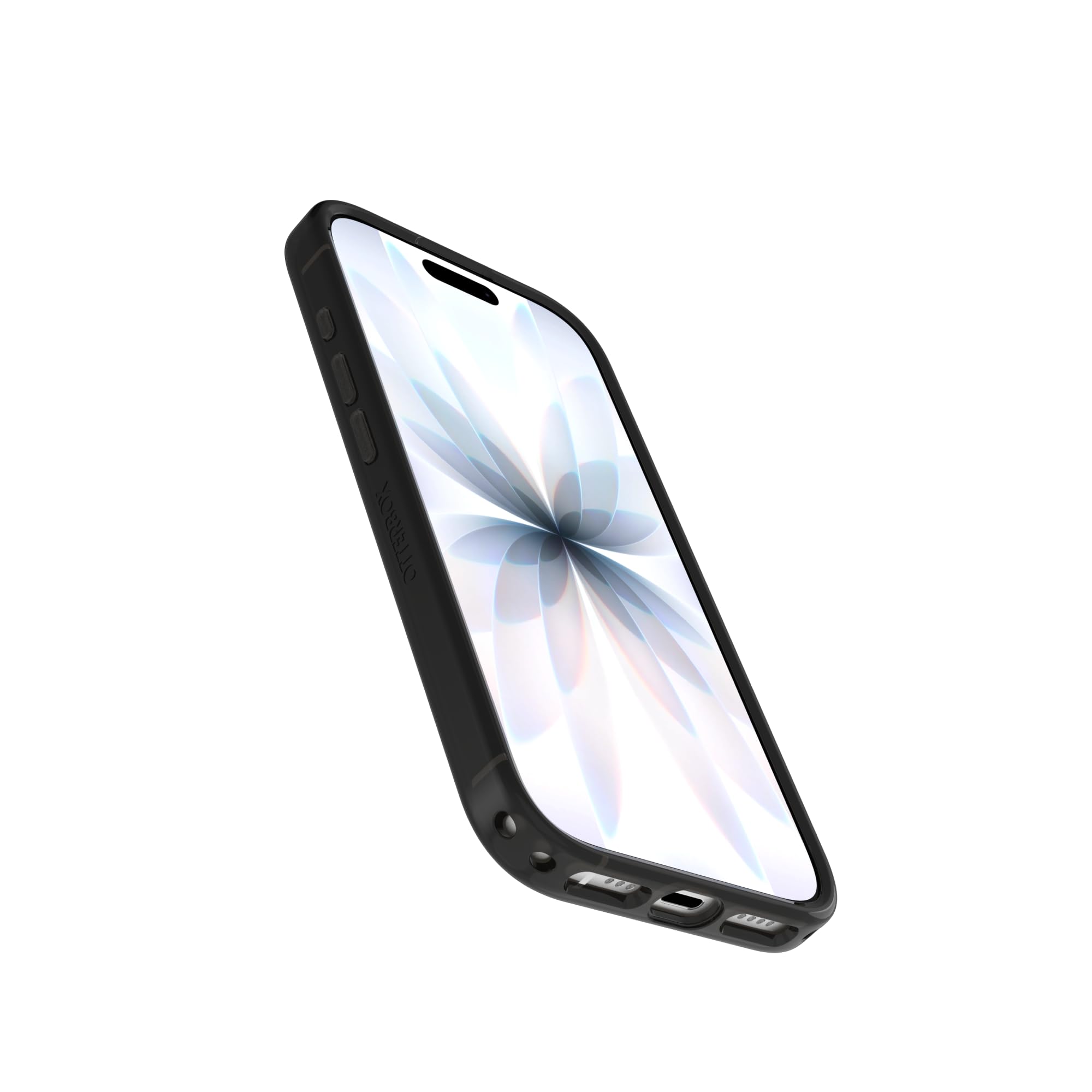 OtterBox Funda Transparente para iPhone 17 Symmetry Series - Black Mist - Funda de Silicona Ultrafina y Elegante para iPhone