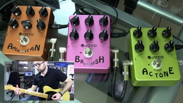 Watch JOYO JF-13 JF-14 JF-16 Fender Vox Marshall AMP EFFECT PEDAL on Amazon Live