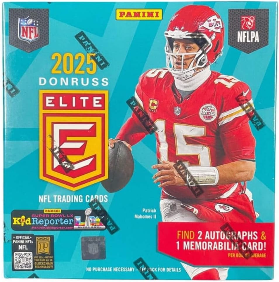2025 Panini Donruss Elite Football Hobby Box