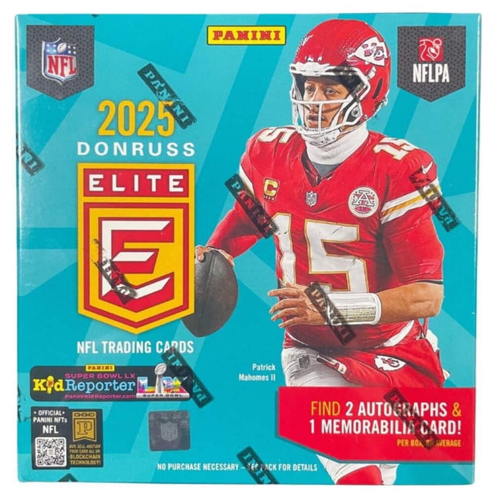 2025 Panini Donruss Elite-Fußball-Hobby-Box