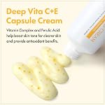 TOSOWOONG Vitamin C Brightening Cream with Glutathione, Tocopherol, Ferulic Acid & Peptides, Korean Skincare, 50 ml / 1.69 fl. oz.
