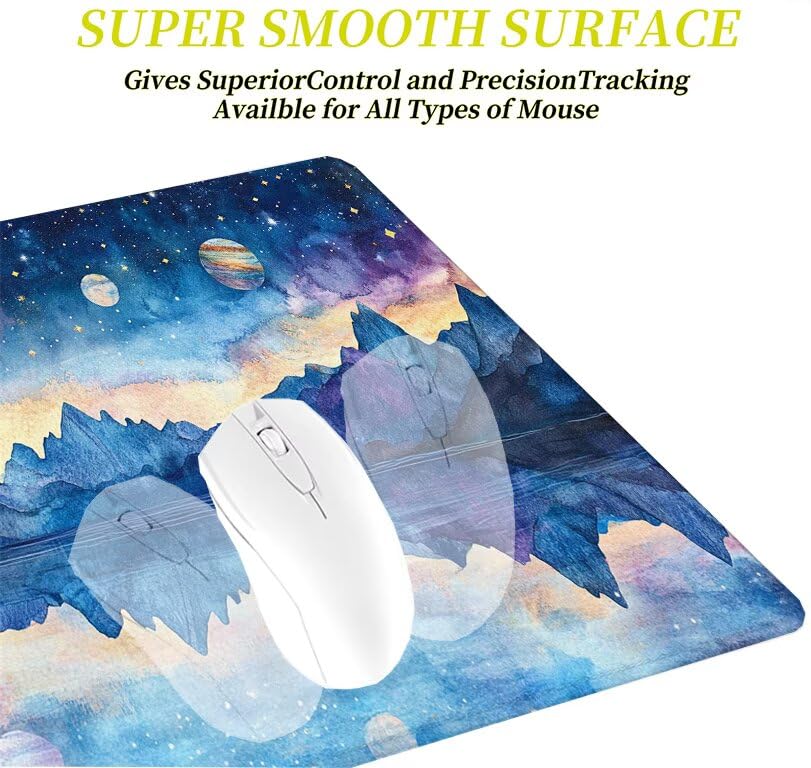 Tapis souris XXL imperméable pour protéger le bureau des liquides - 4