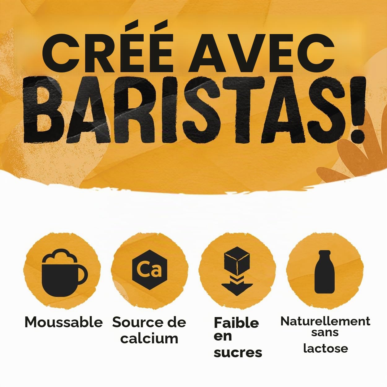 Alpro Barista Boisson d'amande – 8 x 1 l – Alternative au lait végétal – Végétalien