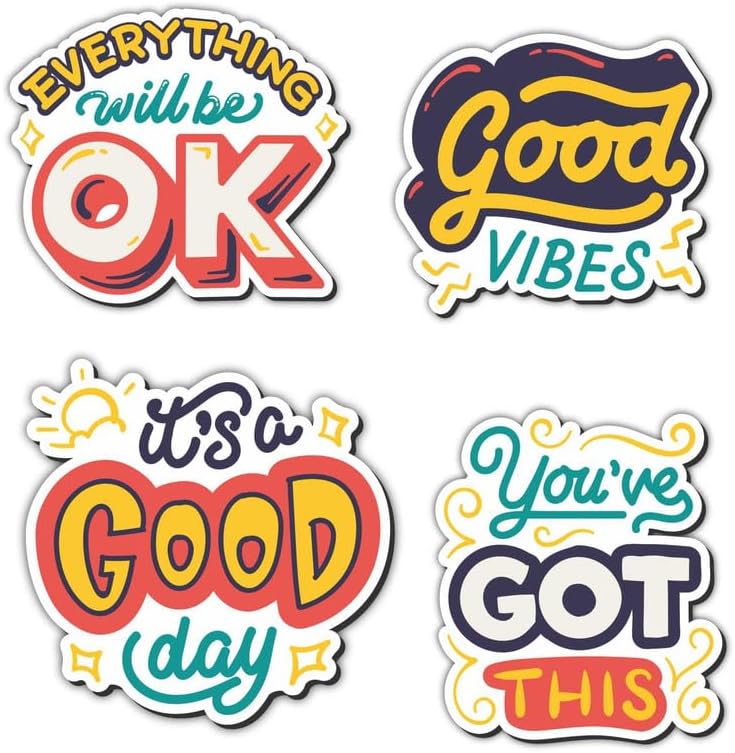 Buy SAF Paintings Set of 4 Motivational Fridge for Refrigerator